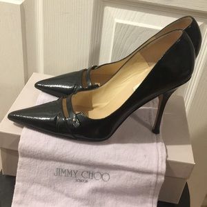 Black Jimmy Choo pumps